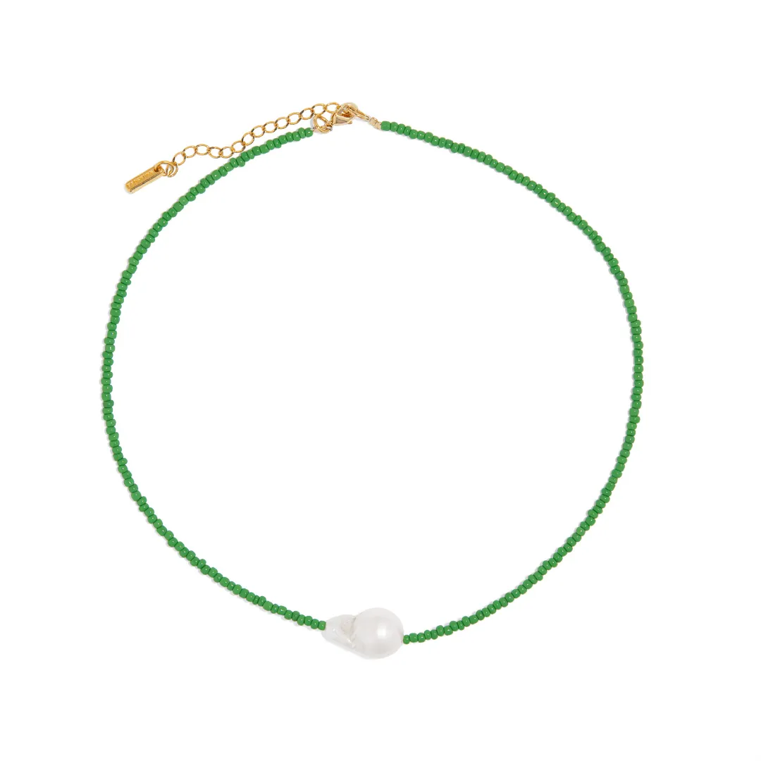 BAROQUE ALGAE RESORT NECKLACE