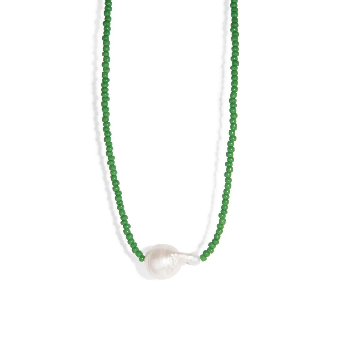 BAROQUE ALGAE RESORT NECKLACE