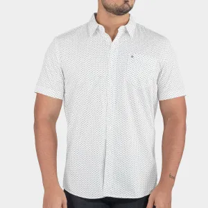 Camisa De Vestir Manga Corta Para Hombre