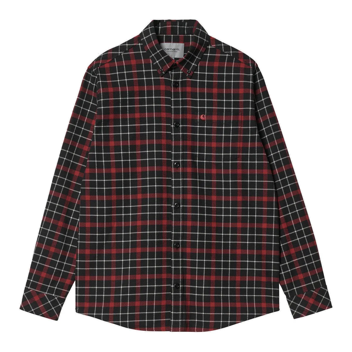 CARHARTT WIP BAXTER DARK BLACK ARROW | CAMISA DE FRANELA A CUADROS