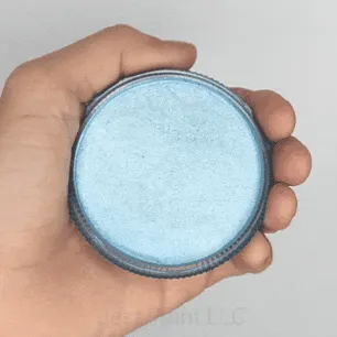 Diamond FX Face Paint - Metallic Baby Blue 30gr