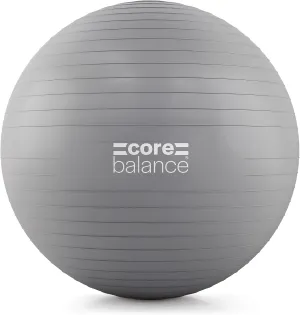 Exercise Ball for Workouts, Anti-Burst and Slip Resistant, Swiss Yoga Ball for Pregnancy, Stability, Fitness and Physical Therapy, 4 Sizes, with Pump