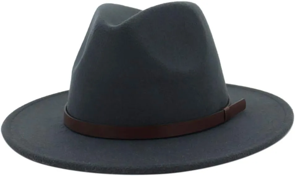 Fedora Fedora Hat for Men Women Short Brim Hat Classic Panama Winter Beach Sun Hat Fedora Sun Hats