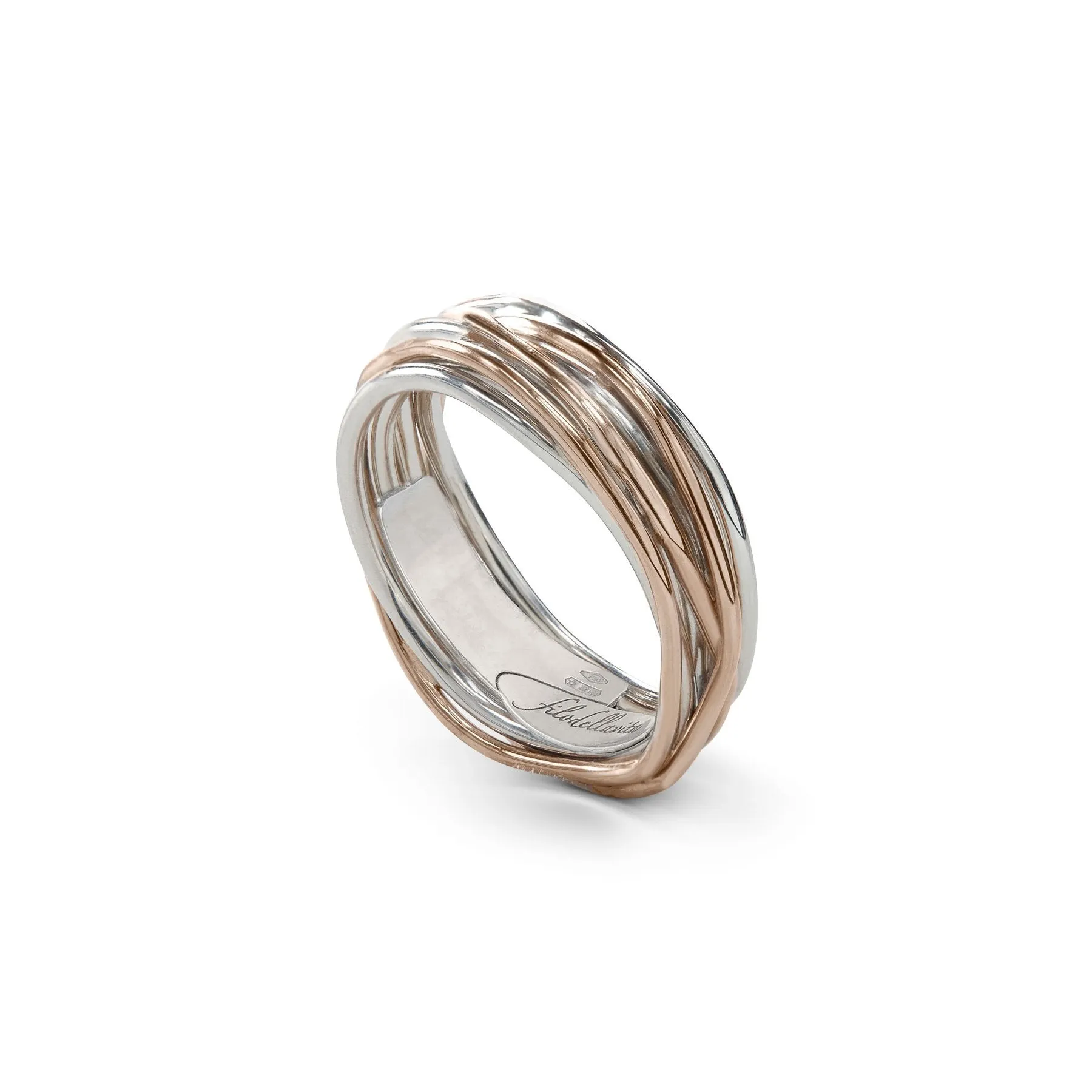 Filodellavita Classic 7 fili in Oro Giallo o Oro Rosa 9kt e Argento 925