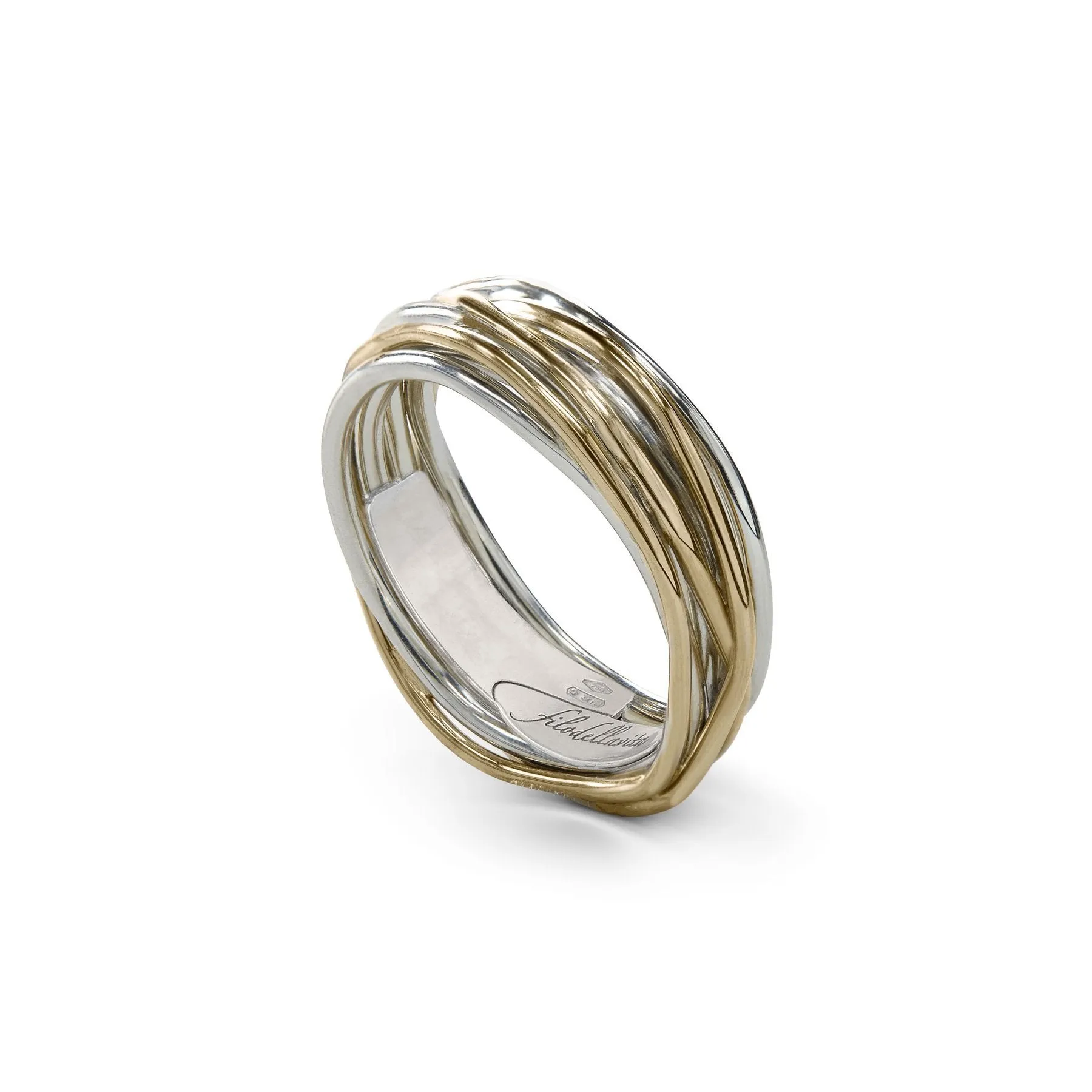 Filodellavita Classic 7 fili in Oro Giallo o Oro Rosa 9kt e Argento 925