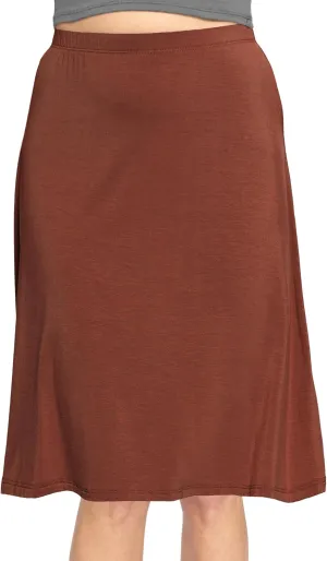 Knee Length and Midi A-Line Flowy Skirt | Comfortable Clothes for Women | S-5X