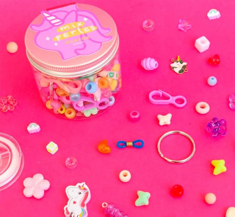Mix de perlas Unicornios