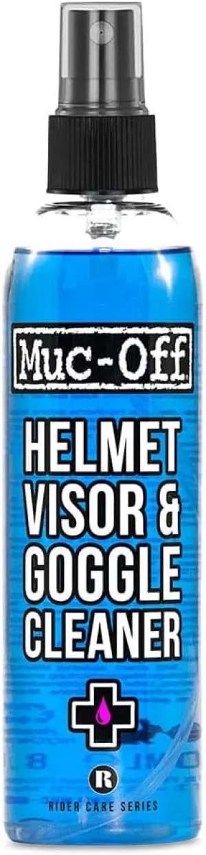 Muc-Off Visor, Lens, And Goggle Cleaner Blue, 250Ml