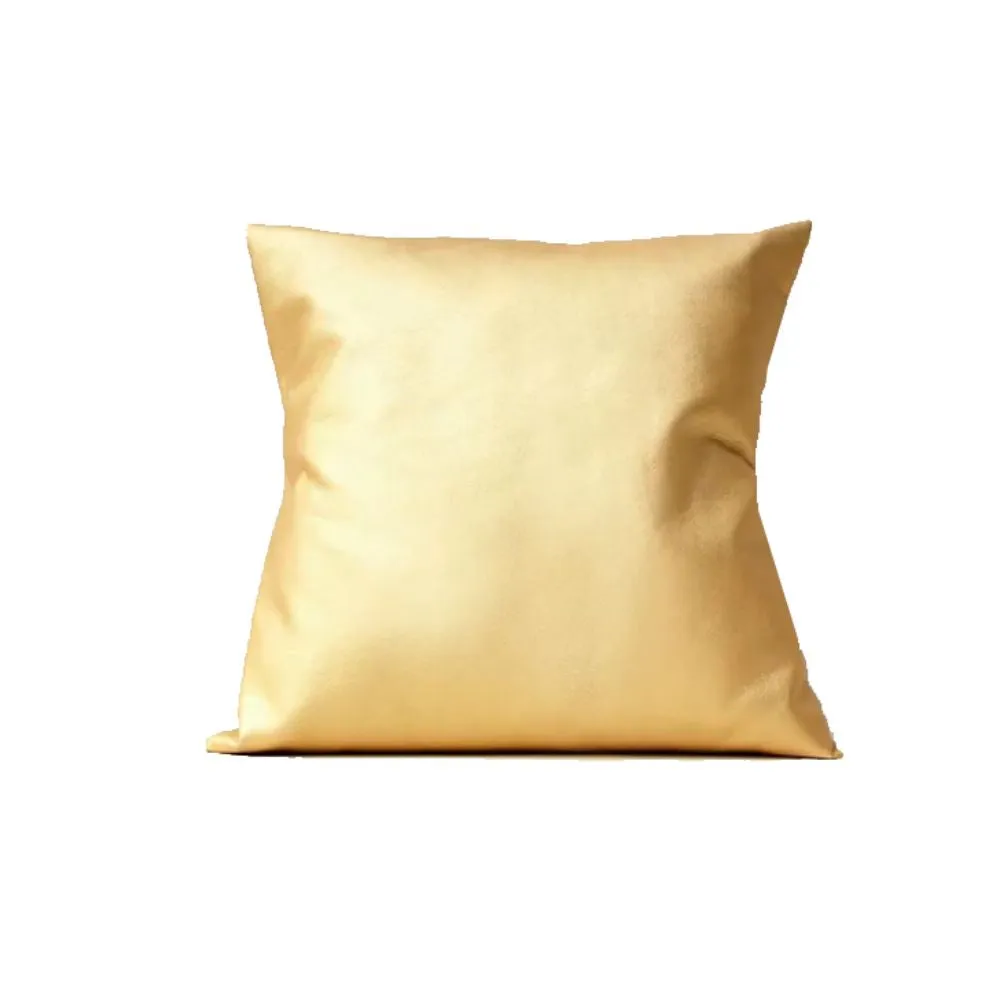 Paola Rolando Cuscino Oro Velvet  43x43cm Tessuto Made In Italy