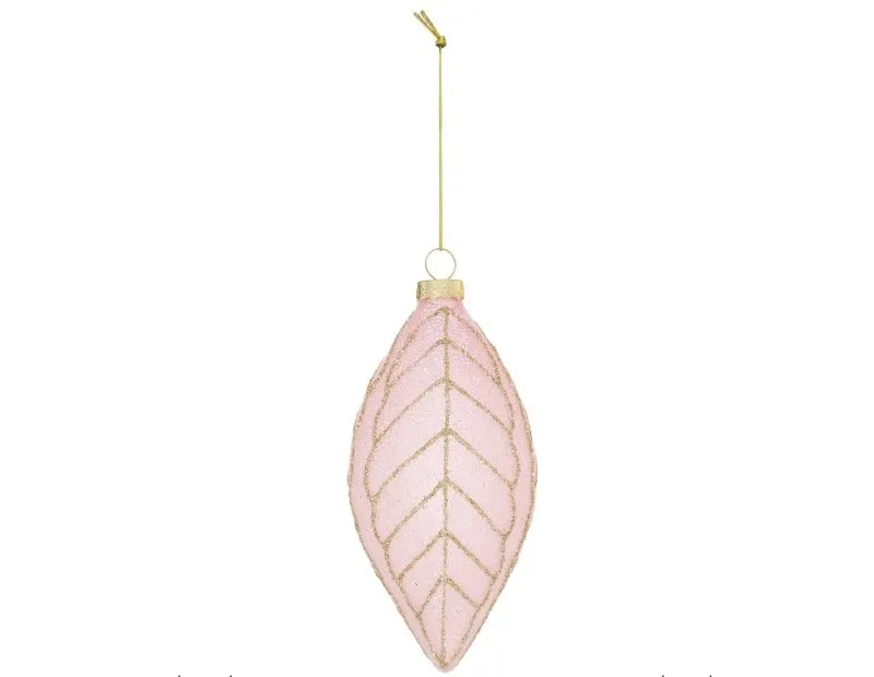 Pendente in vetro rosa