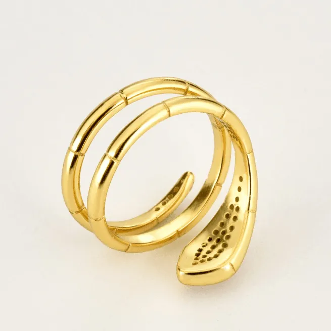 "Coiled Snake" Ring