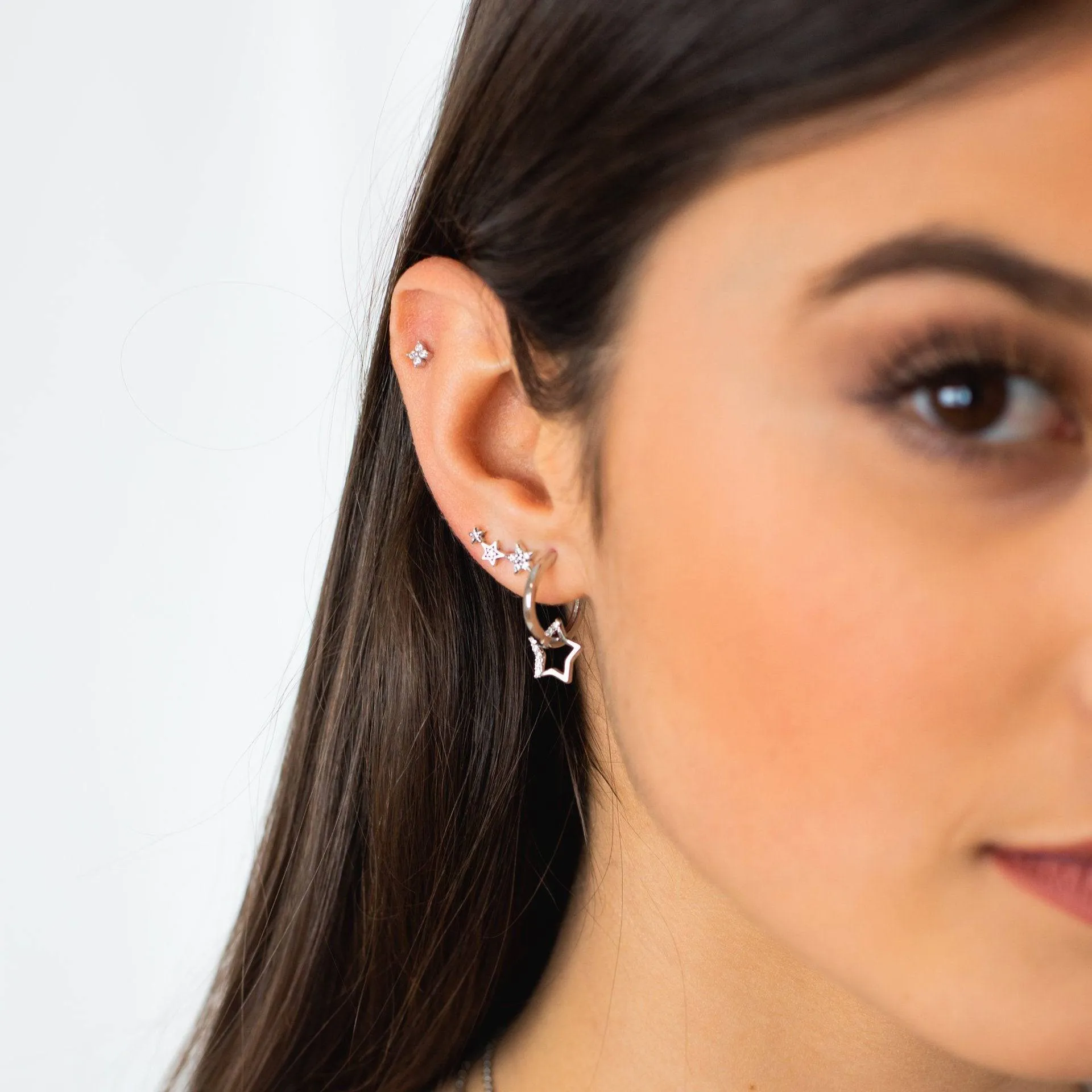 "Crystal Flower" Earrings