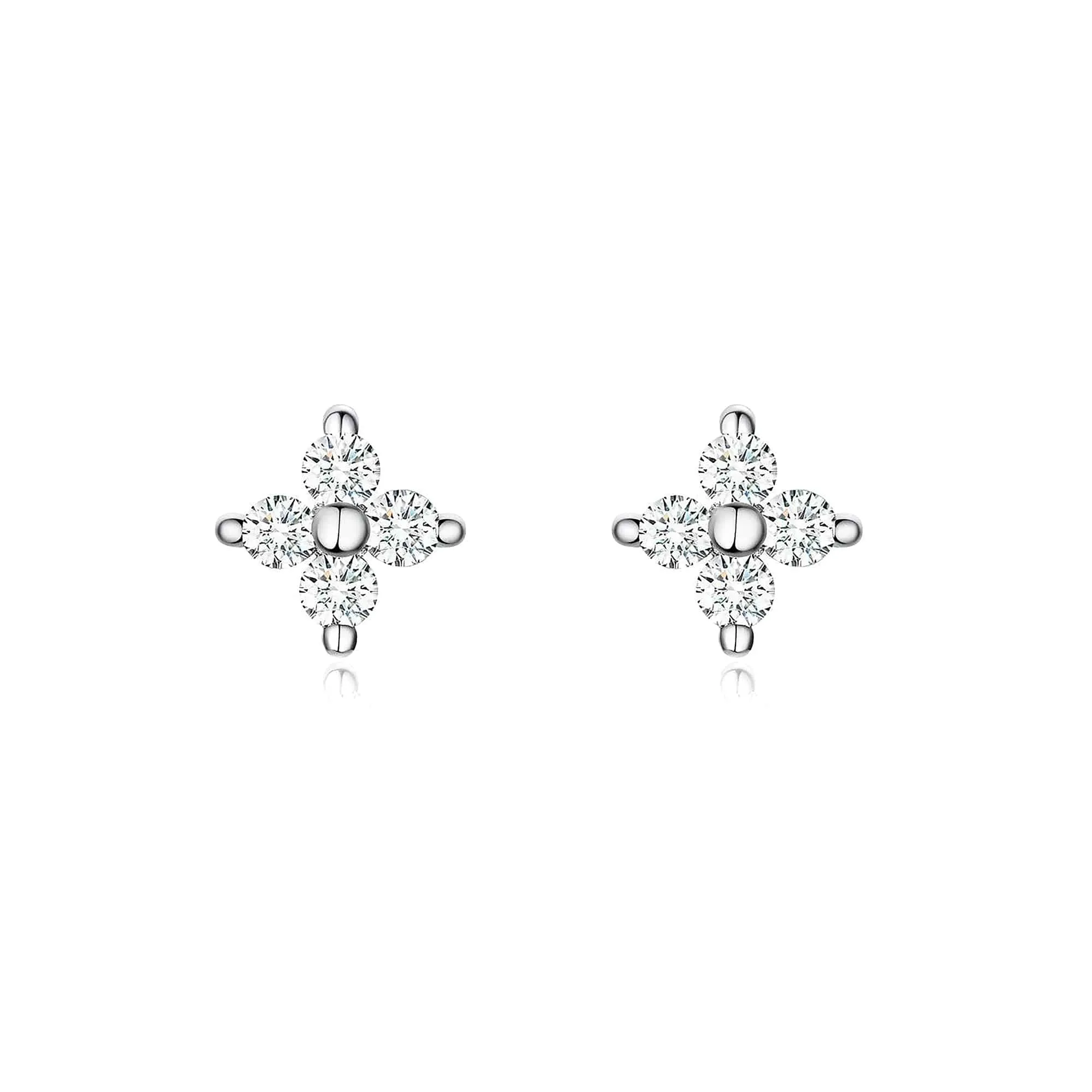 "Crystal Flower" Earrings