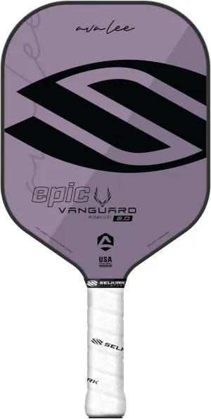 Selkirk Sport Vanguard Hybrid Pickleball Paddle | Carbon Fiber Pickleball Paddle with a Polypropylene X5 Core | Pickleball Rackets