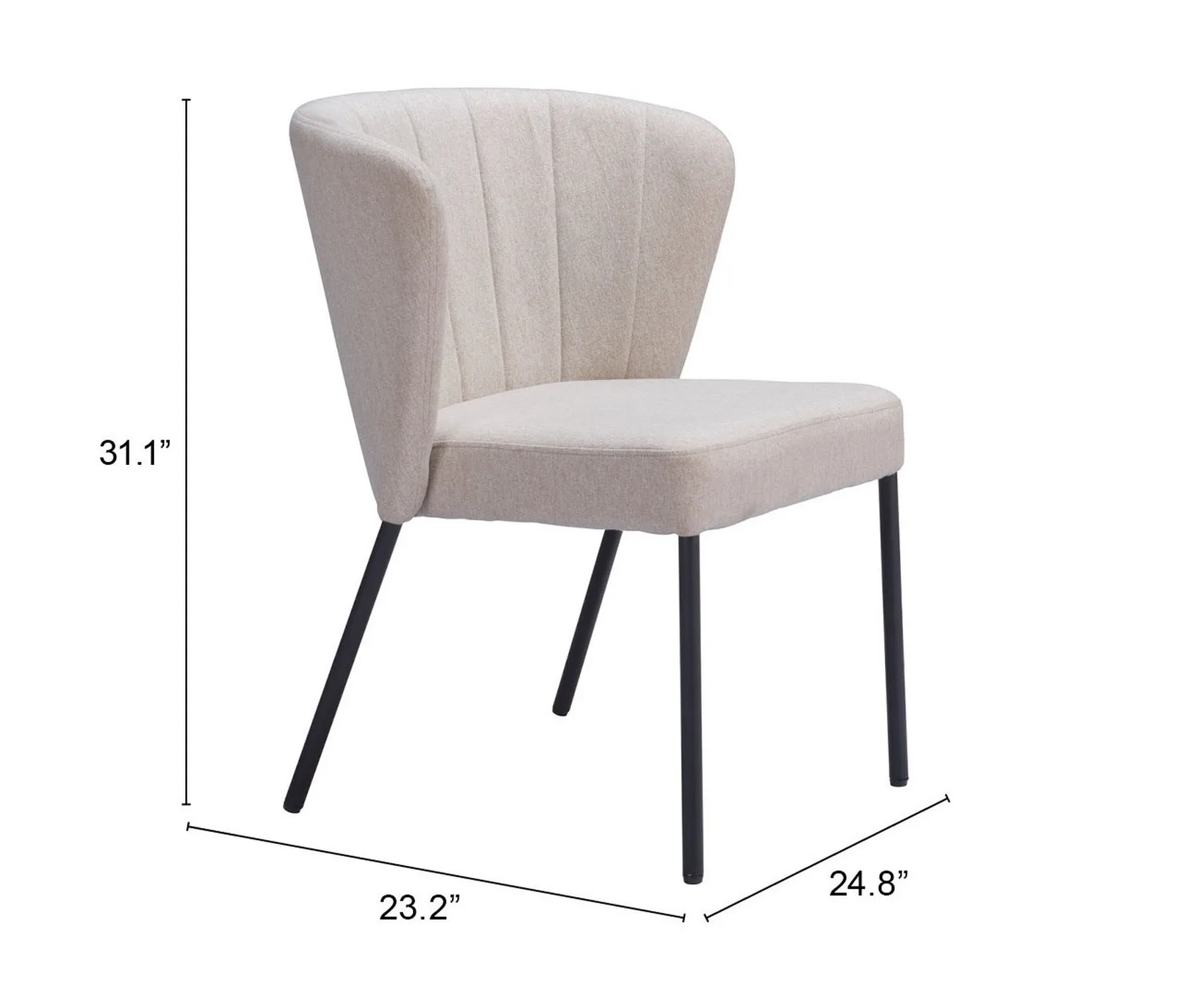 Silla de Comedor Aimee - Blanco
