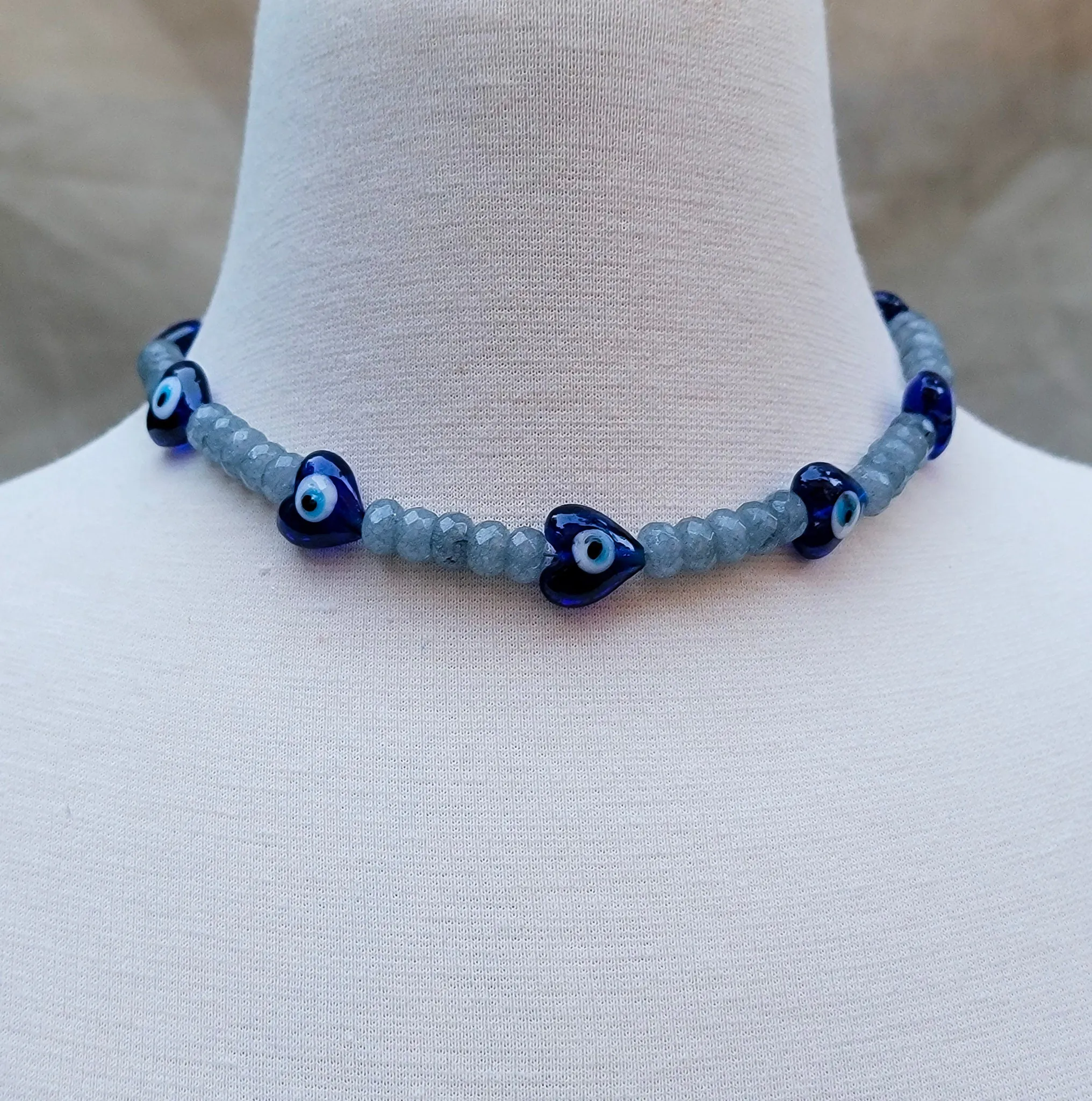 Soul Guard – Blue Crystal Choker
