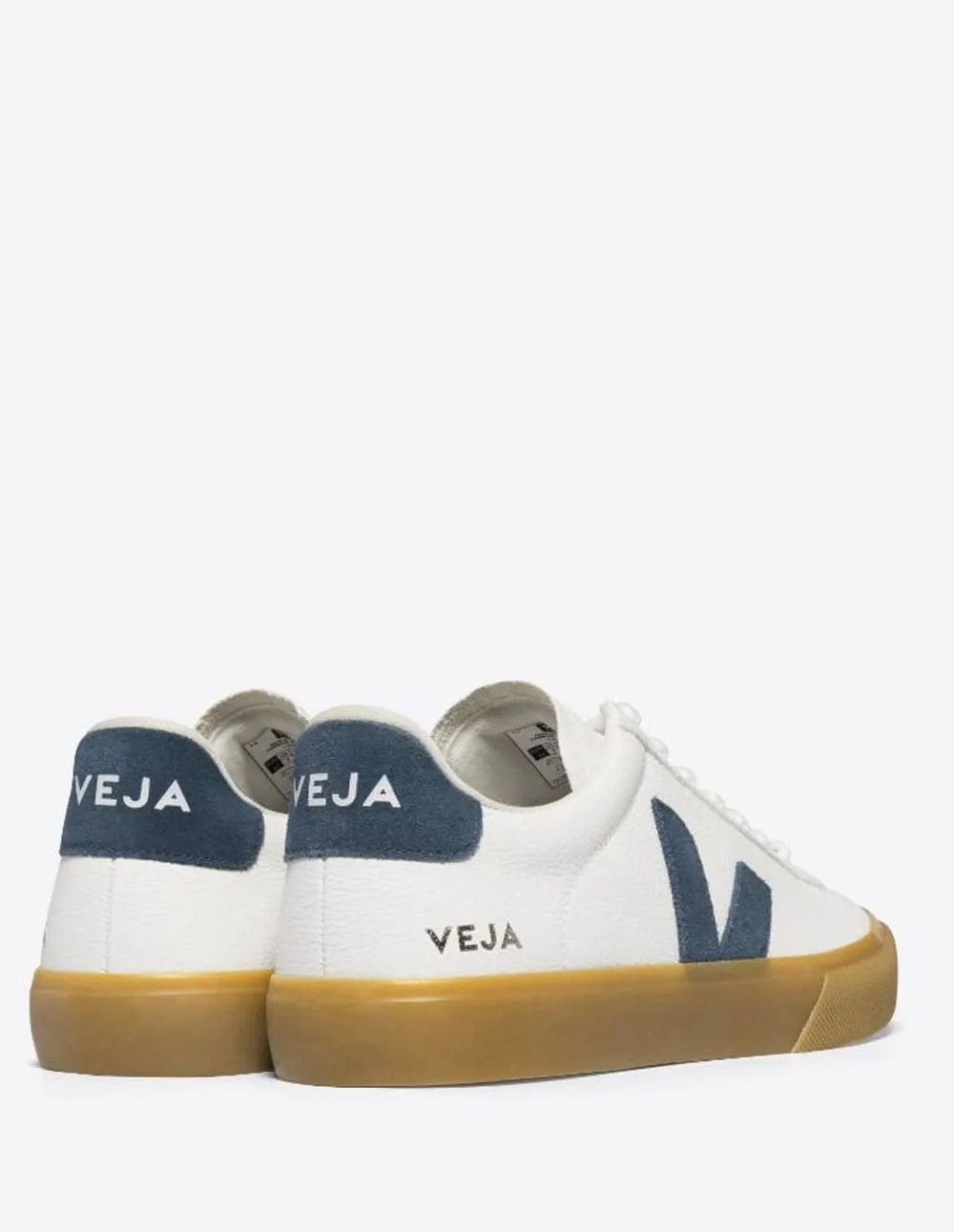 Veja Campo Chromefree Leather Extra Blancas y Azules Hombre